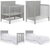 Dream On Me Jasmin 4-in-1 Convertible Mini Crib - Greenguard Gold Certified - 3 of 3