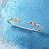 Ross-Simons 1.29 ct. t.w. Multi-Gemstone Cuff Bracelet in Sterling Silver Size 8 - 3 of 4