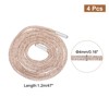 Unique Bargains Fashion Crystal Shoe Laces with Net for Sweatpants Shorts 4 Pcs - 2 of 4