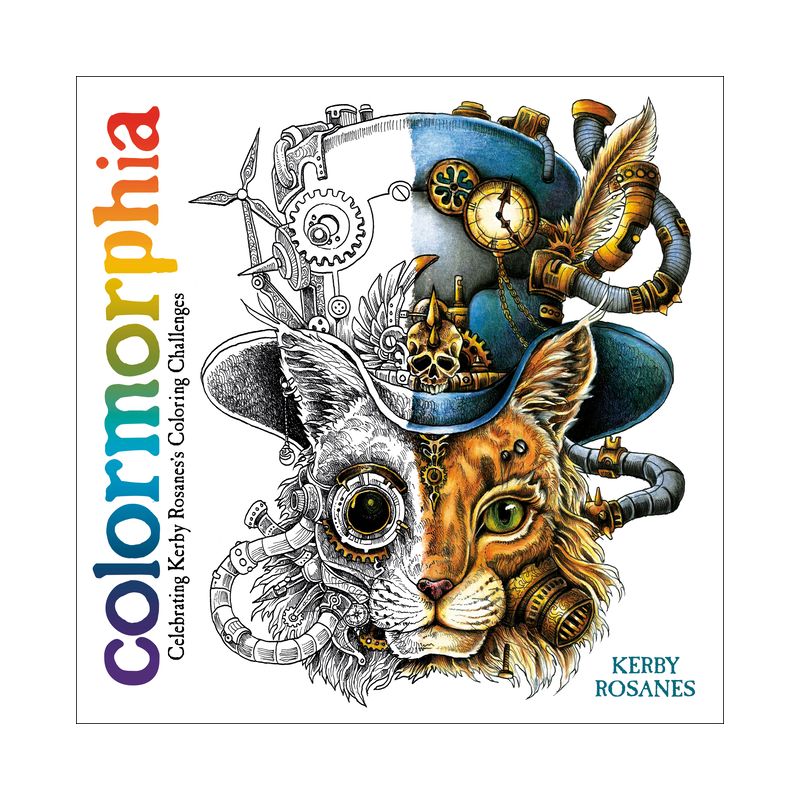 Colormorphia : Celebrating Kerby Rosanes&#39;S Coloring Challenges - By Kerby Rosanes ( Paperback ), 1 of 2