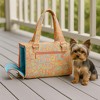 C&F Home Carrera 100% Cotton Quilted Paisley Travel Tote Small Pet Carrier Bag, 9.5" x 14" - 4 of 4
