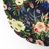 Marta Barragan Camarasa Darkness Wildflower Bouquets Floor Pillow - Deny Desings - 3 of 4