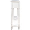 NicBex Console Table Sofa Table with 2 Storage Drawers and Bottom Shelf Side Table Easy Assembly for Living Room, Entryway, Foyer - 4 of 4