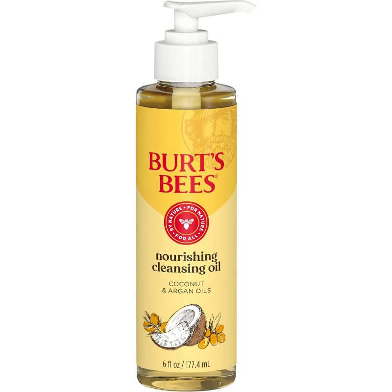 Burt&#39;s Bees Facial Cleansing Oil with Coconut &#38; Argan Oil - Unscented - 6 fl oz, 6 of 22