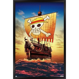 Trends International Netflix One Piece - Going Merry One Sheet Framed Wall Poster Prints - 1 of 4