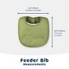 Tiny Twinkle Baby/Infant Waterproof and Absorbent Feeding Bibs (8-Pack) - 2 of 4