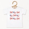 The Juniper Shop Patriotic America Stacked Coquette Toddler Short Sleeve Tee - 2 of 4