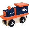 MasterPieces Officially Licensed NFL Denver Broncos Wooden Toy Train Engine For Kids - 2 of 3