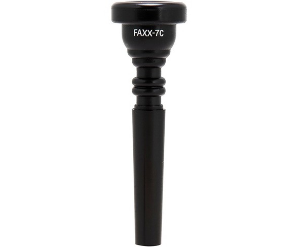 Faxx Plastic Trumpet Mouthpieces Black 3C