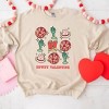 Simply Sage Market Women's Graphic Sweatshirt Cowgirl Valentine Disco Chart - 3 of 3