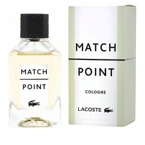 Lacoste Match Point Cologne By Lacoste Men Mandarin Orange, Rhubarb, Clary Sage, Gentiana, Vetiver  Edt Spray 3.4 Oz - 1 of 1
