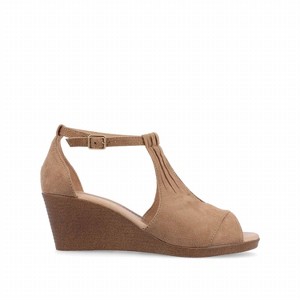 Women's Wo's Comfort Kedzie Wedge Sandals - MEDIUM - JOURNEE COLLECTION - 1 of 4