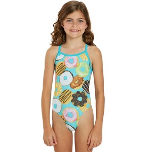Sporti Donut Dreams Thin Strap One Piece Swimsuit (22-40) - 1 of 4