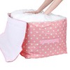 REGALWOVEN Fabric Organizing Bedroom Comforter Closet Moving Storage Bags - 4 of 4