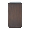 Treasure Trove Accents 4 Door Credenza Deshler Black: Acacia Wood, Eucalyptus Veneer, Touch-Latch Hardware - 3 of 4