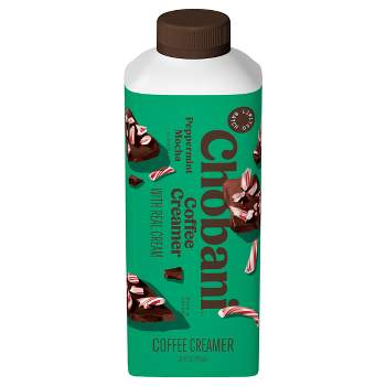 Chobani Coffee Creamer Peppermint Mocha Dairy - 24floz