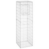 vidaXL Gabion Basket Post 15.7"x15.7"x55.1" Iron - 2 of 4