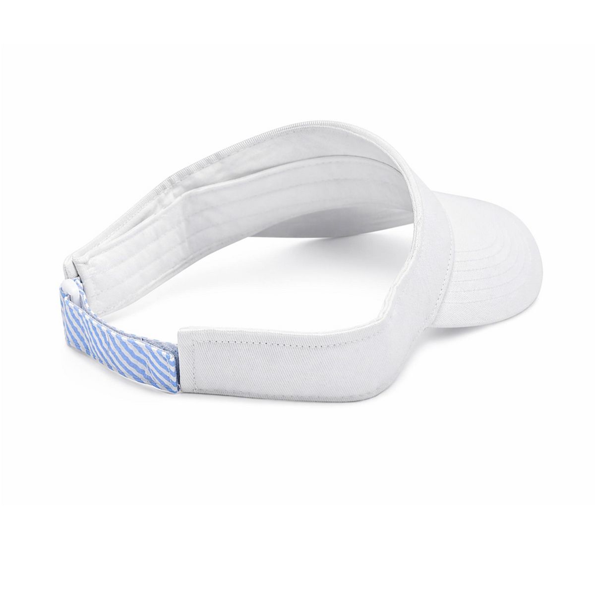 Bits & Bows Tennis Rackets Visor, White - thumbnail 2