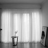 Shading Tulle Curtains, Tulle Thermal Insulation Overlay For Living Room Window Curtains Panel Curtain Transparent - 2 of 4