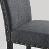 Dexmalle Cross-Buck Dining and 4Stylish Chairs Sets - 4 of 4