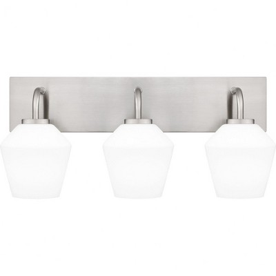 Quoizel Lighting Nielson 3 - Light Vanity in  Brushed Nickel