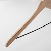 24pk Wood Suit Hangers - Brightroom™ - image 3 of 4