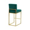 Meridian Furniture,Giselle Green Velvet Stool - 2 of 4