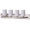 Costway 4 Light Glass Wall Sconce Modern Pendant Lampshade Fixture Vanity Metal Bathroom - image 2 of 4