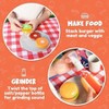 27 PCS BBQ Playset, Backyard Barbecue Toy, Kitchen Food Set,endless fun,Suitable as a birthday gift - 3 of 4