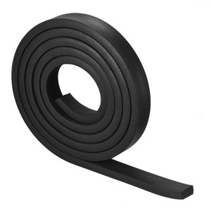 Unique Bargains Solid Weather-Proof DIY Gasket Protection EPDM Rubber Foam Sheet Strip - 1 of 4