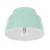 Hunter Fans 11.5" Cranbrook Ceiling Light Mint Finish - Vintage Mid-Century Modern Flush Mount for Low Ceilings - 2 of 4