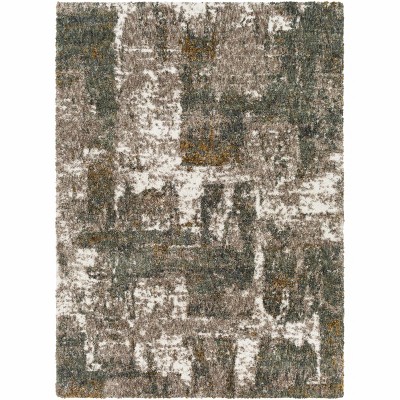 Hauteloom Bronx Brown&Green Plush Rug