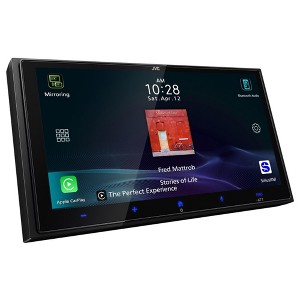 JVC KW-M795BW Digital Media Receiver featuring 6.92" HD Capacitive Touch Control Monitor / Apple CarPlay® (Wireless, Wired) / Android Auto™ (Wirele... - 1 of 4