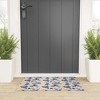 Natalie Baca Peach Rose Welcome Mat -Society6 - 2 of 3