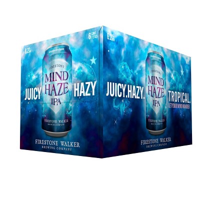 Firestone Walker Mind Haze IPA Beer - 6pk/12 fl oz Cans