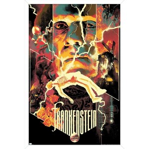 Trends International Frankenstein - Collage Framed Wall Poster Prints - 1 of 4
