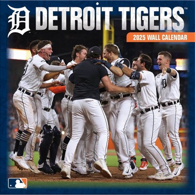 MLB Detroit Tigers 2025 12"x12" Team Wall Calendar