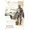Trends International Star Wars: The Mandalorian Season 3 - N1 Starfighter Unframed Wall Poster Prints - 4 of 4