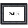 PosterPalooza | Photo Size Linear Black Picture Frame - UV Acrylic, Foam Board Backing, Hanging Hardware - 2 of 4