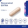 Pure Encapsulations Resveratrol EXTRA - 100 mg Trans-Resveratrol - Healthy Cellular & Cardiovascular Function* - Non-GMO & Gluten Free - 3 of 4