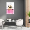 iCanvas Pug Bath by Rongrong DeVoe Canvas Print Wall Art - 3 of 3
