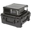 SKB iSeries 3U Fly Rack, Waterproof Polypropylene Hard Case with Durable Latches for Travel and Storage, Ideal for Musicians, 20 Inch, Black - 2 of 4