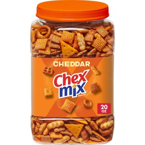 Chex Chex Mix Cheddar Tub Snack Mix, 20 oz — product image