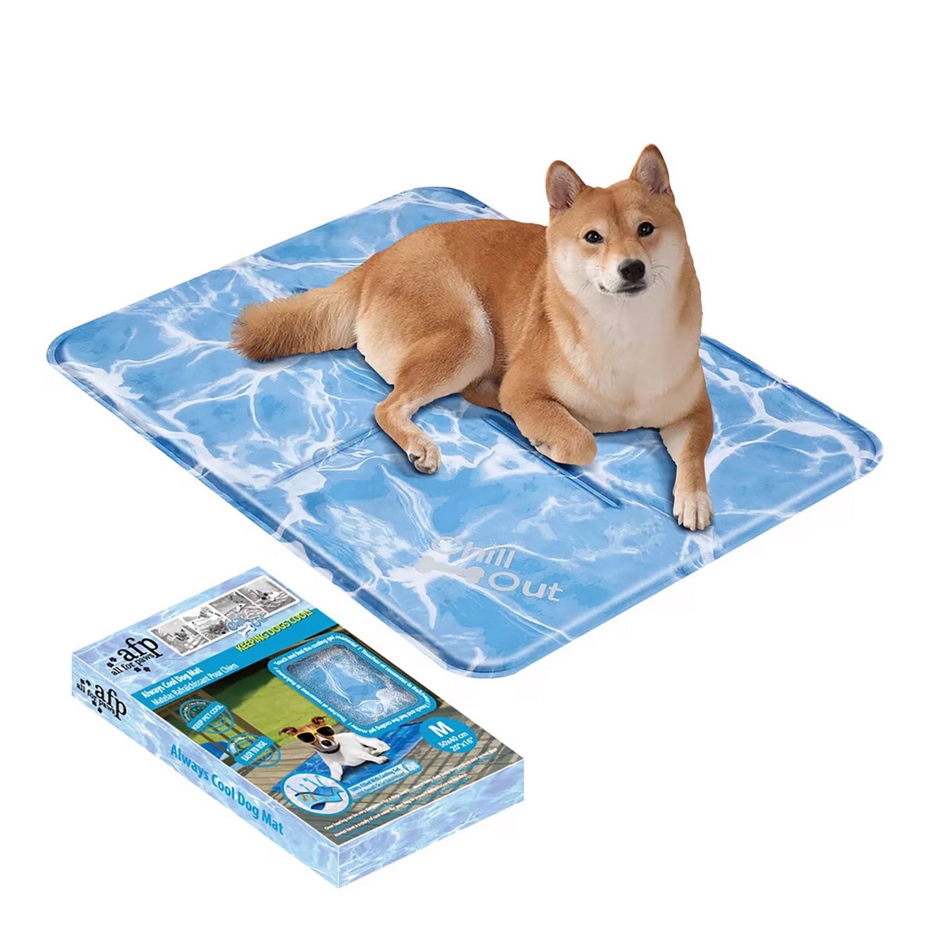 Allforpaw Chill Out - Always Cool Dog & Cat Mat-M