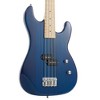Davison 4-String Electric Bass Guitar with P-Style Pickups - Bass Guitar Kit with 15-Watt Amp, Gig Bag & Accessories - 2 of 4
