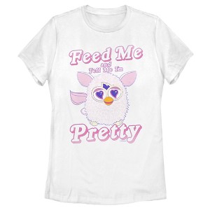 Women's Furby Tell Me I'm Pretty T-Shirt - 1 of 4