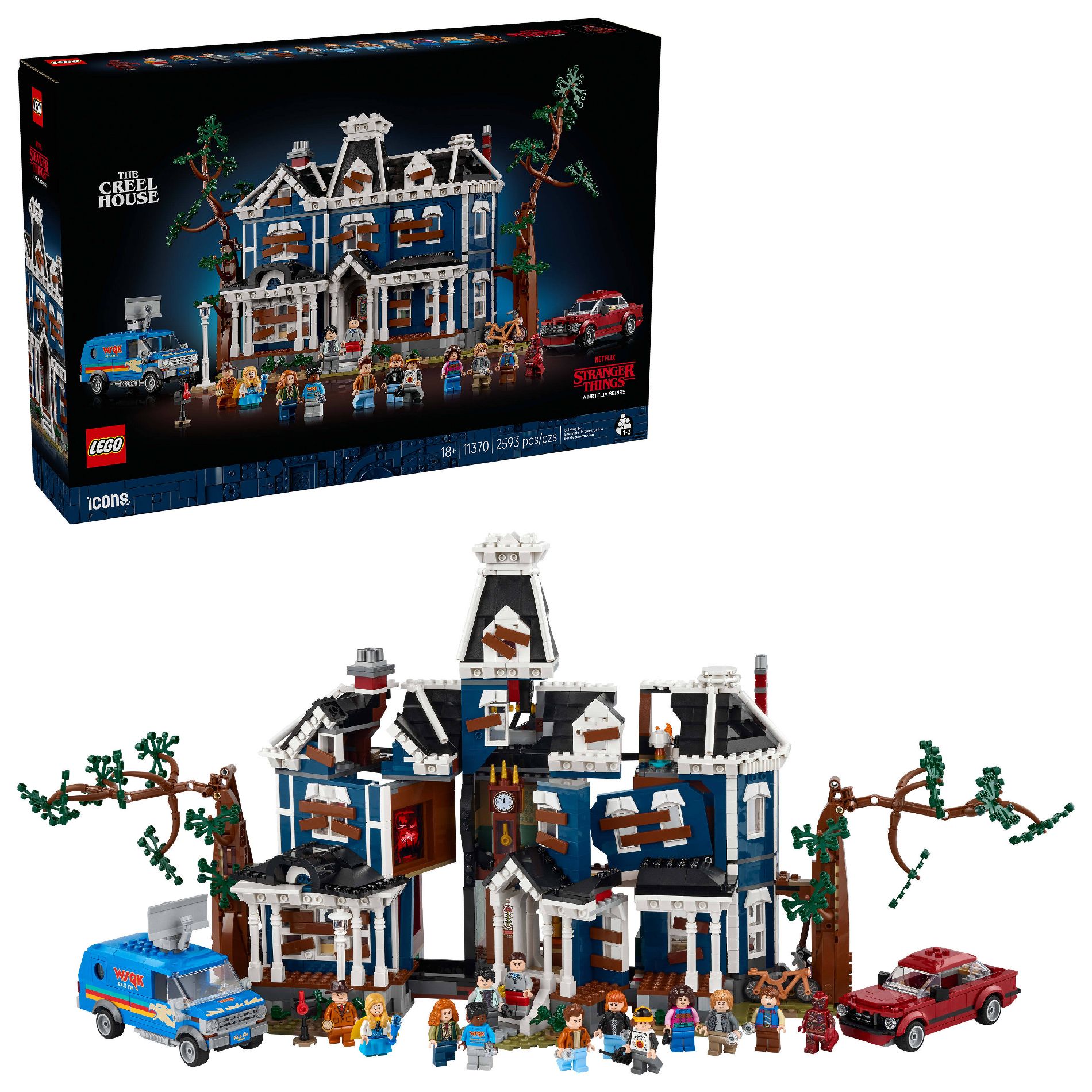 LEGO Icons Stranger Things: The Creel House 11370