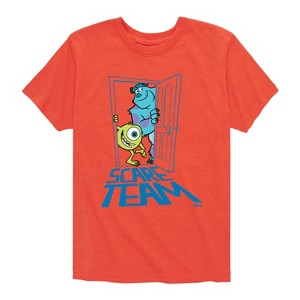 Boys' - Monsters,Inc. - Sulley and Mike Scare Team Short Sleeve Graphic T-Shirt - 1 of 4