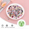 Unique Bargains No Hole ABS Round Faux Pearl for Vase Fillers DIY Home Decoration 800 Pcs - 4 of 4