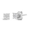 Haus of Brilliance 10KT White Gold 1/4 Cttw Diamond Composite Stud Earring - 2 of 4